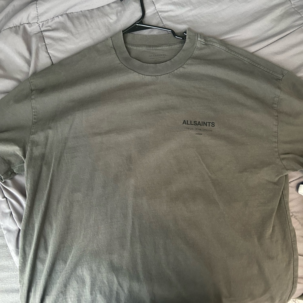 AllSaints Gray T-Shirt